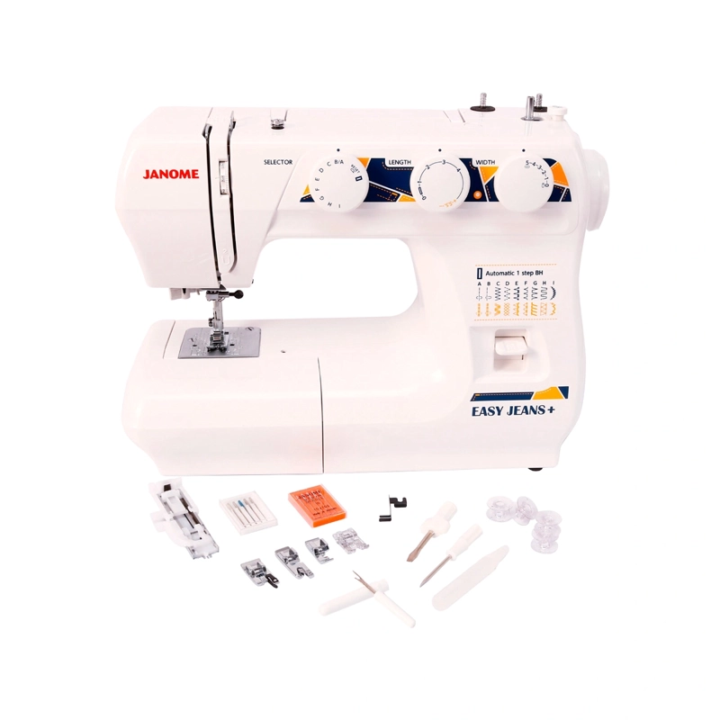 MÁQUINA COSER JANOME EASY JEANS + MECÁNICA - 10