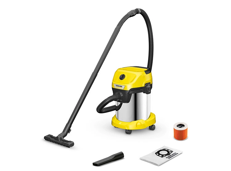 ASPIRADORA TRINEO KARCHER POLVO AGUA WD 3 S - 1