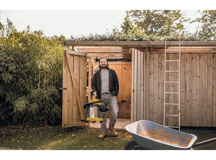 ASPIRADORA TRINEO KARCHER POLVO AGUA WD 3 S - 9