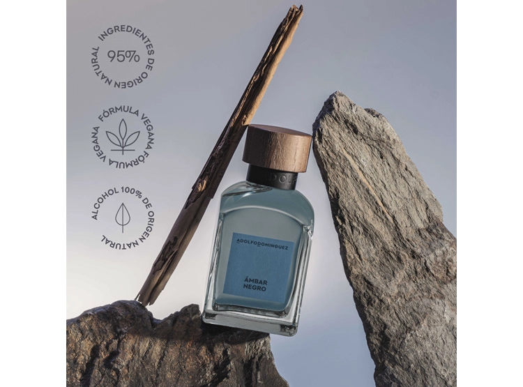 PERFUME ADOLFO DOMINGUEZ AMBAR NEGRO HOMBRE EDP 120 ML - 5