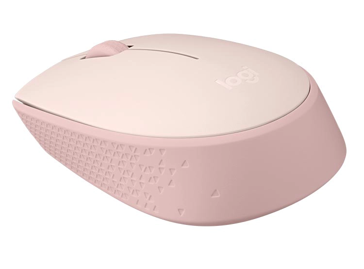 MOUSE INALÁMBRICO LOGITECH M170 ROSADO - 2