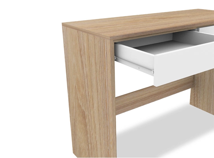 ESCRITORIO ROMA 2 CAJONES 120X80X45 OLMO BLANCO - 5
