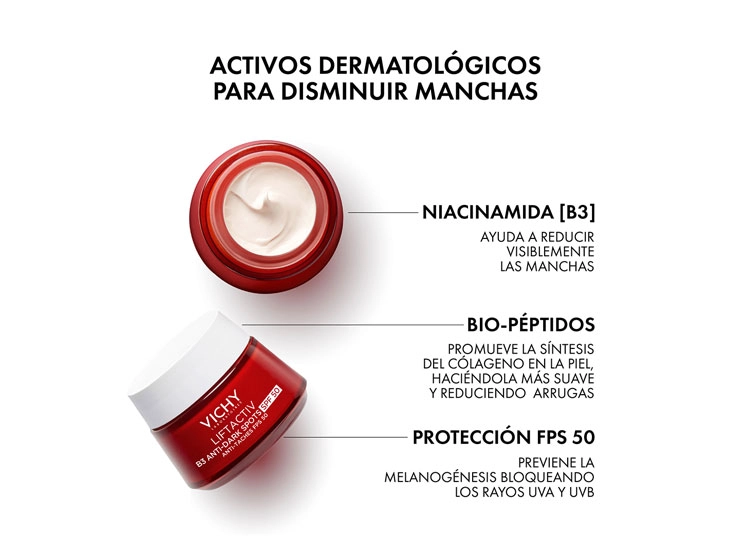 CREMA VICHY ANTIMANCHAS LIFTACTIV B3 SPF 50 50 ML - 3