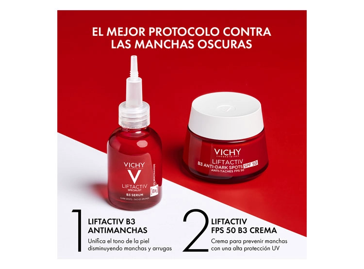 CREMA VICHY ANTIMANCHAS LIFTACTIV B3 SPF 50 50 ML - 4