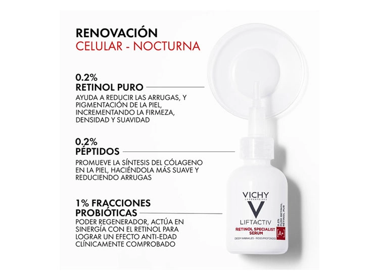 SERUM FACIAL VICHY ANTIARRUGAS RETINOL 30 ML - 3