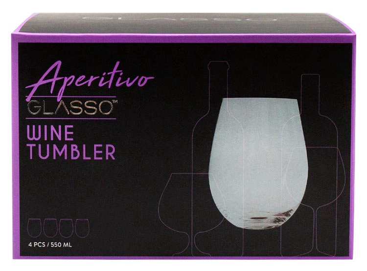 SET VASOS GLASSO VINO X4 - 3