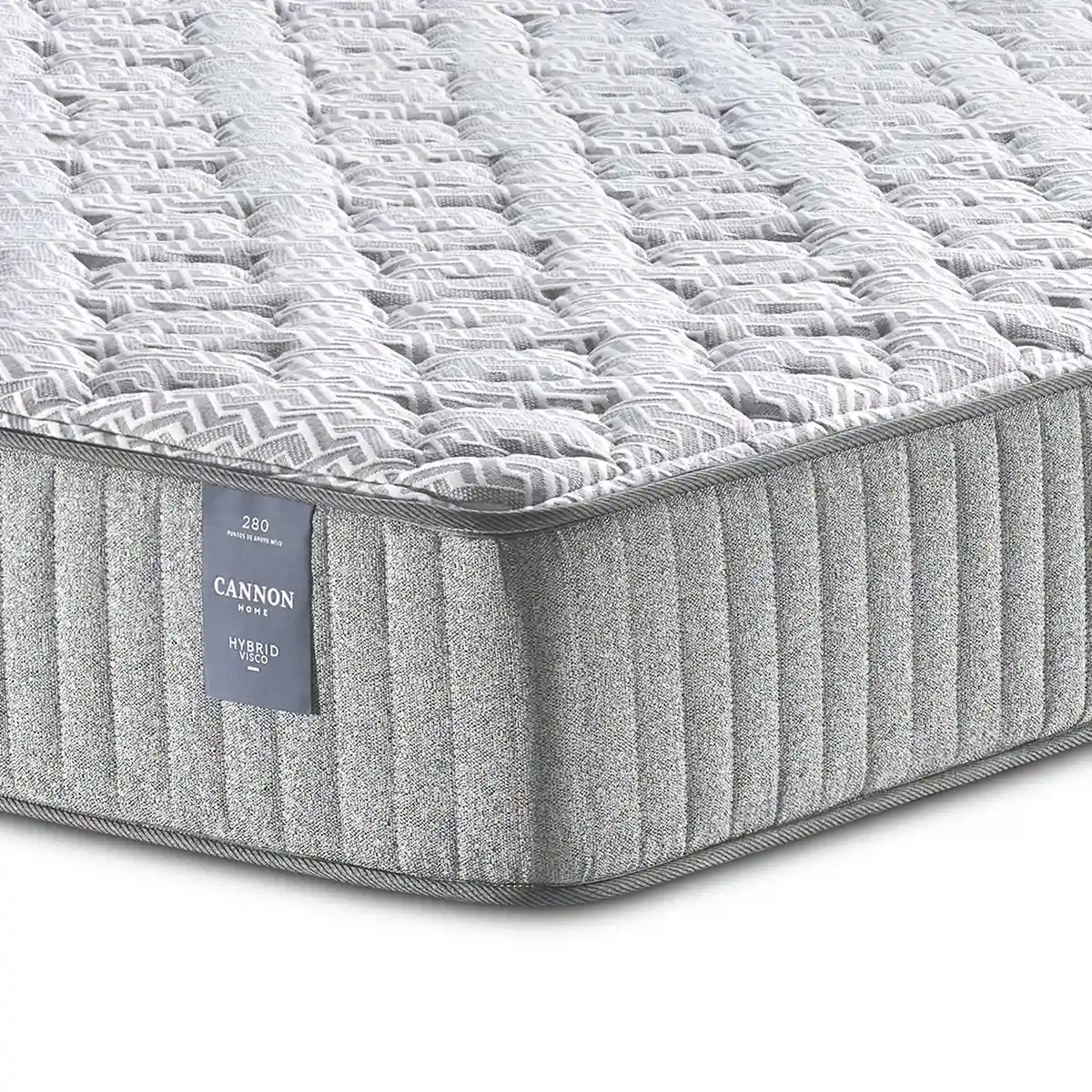 COLCHON CANNON HYBRID VISCO 2 PL - 4