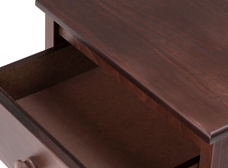 SET DE MUEBLES ROSEN RACHEL 2 PLAZAS MADERA CHOCOLATE - 4