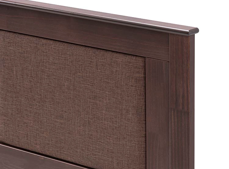 SET DE MUEBLES ROSEN RACHEL 2 PLAZAS MADERA CHOCOLATE - 5