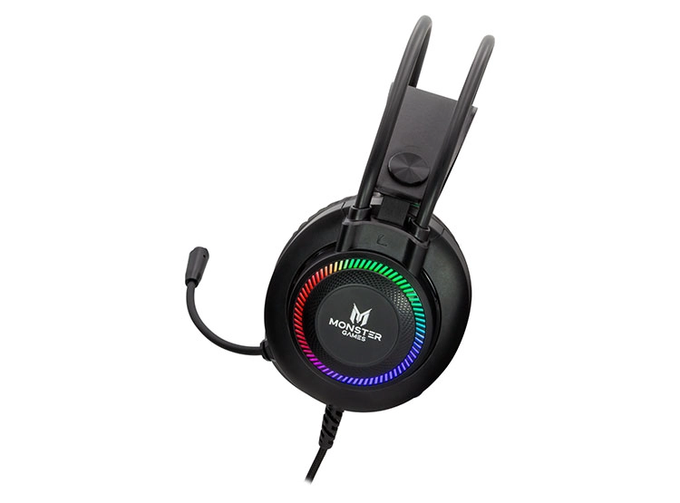 AUDÍFONOS GAMER MONSTER GAMES HEADSET GAMES THROB - 2
