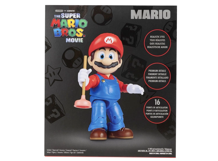 SUPERMARIO MOVIE 5 FIG ASST 13CM NINTENDO            - 3