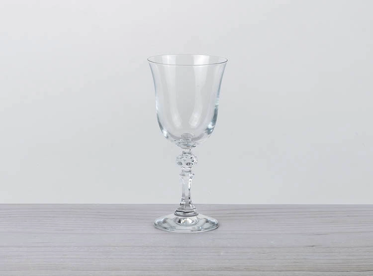 SET 6 COPAS KROSNO KRISTA DECO VINO VIDRIO TRANSPARENTE - 2