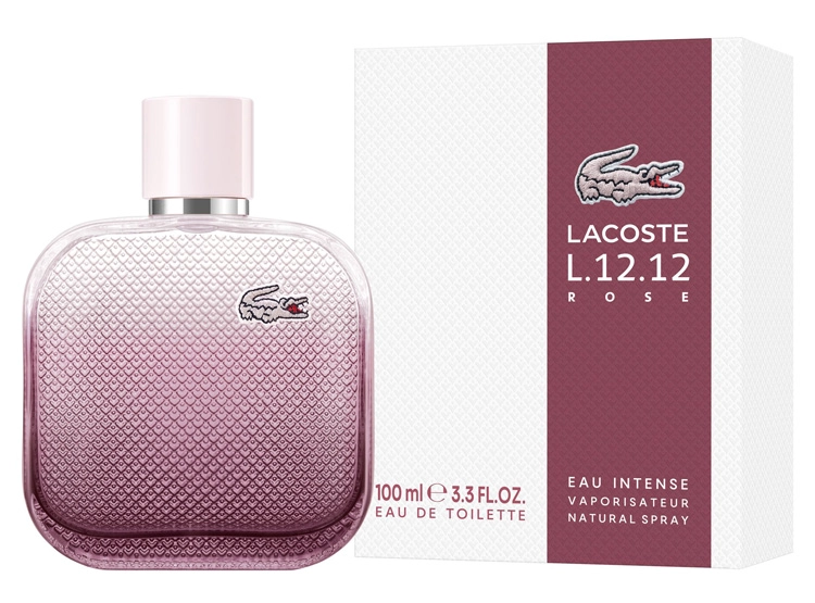 PERFUME LACOSTE L.12.12 ROSE EAU INTENSE MUJER EDT 100 ML - 2