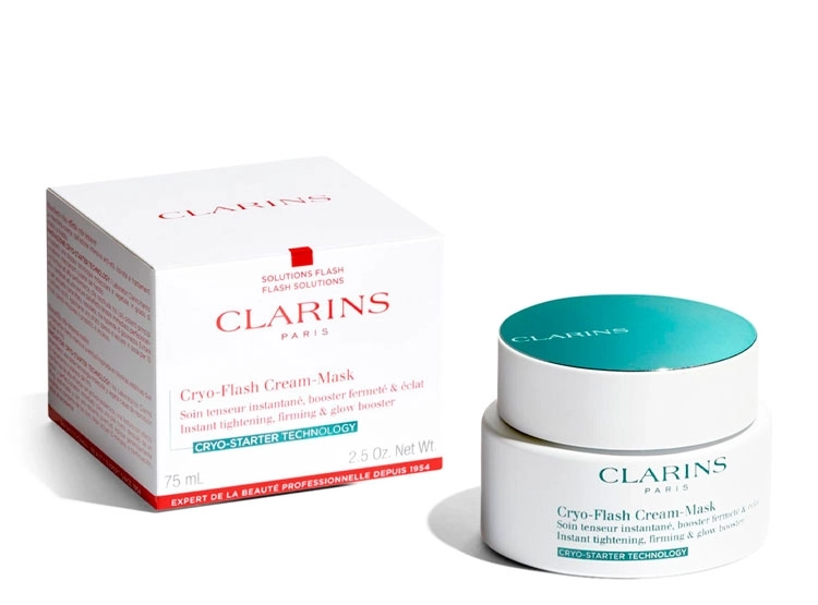 MASCARILLA FACIAL CLARINS CREMA GEL CRYO FLASH MASK 75 ML - 4