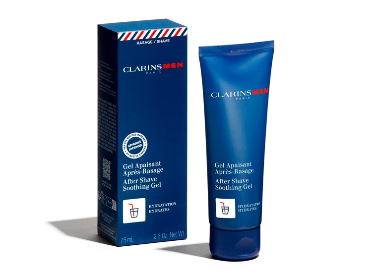 GEL FACIAL CLARINS HIDRATANTE AFTER SHAVE SOOTHING 75 ML - 4