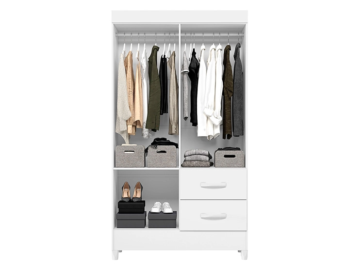 CLOSET VEKKA HOME MOBI WHITE 4P 2C - 2