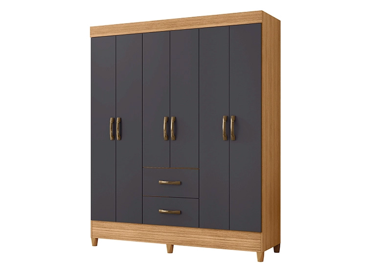 CLOSET VEKKA HOME MOBI GRAPHITE 6P - 1