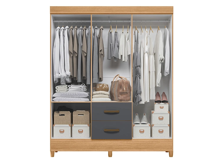 CLOSET VEKKA HOME MOBI GRAPHITE 6P - 2