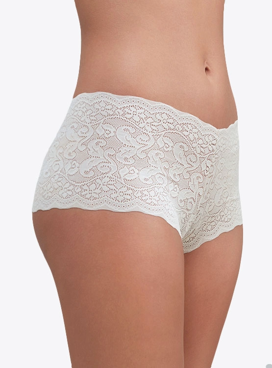 3 PACK CALZÓN MUJER FLORES ENCAJE 10042 - 3