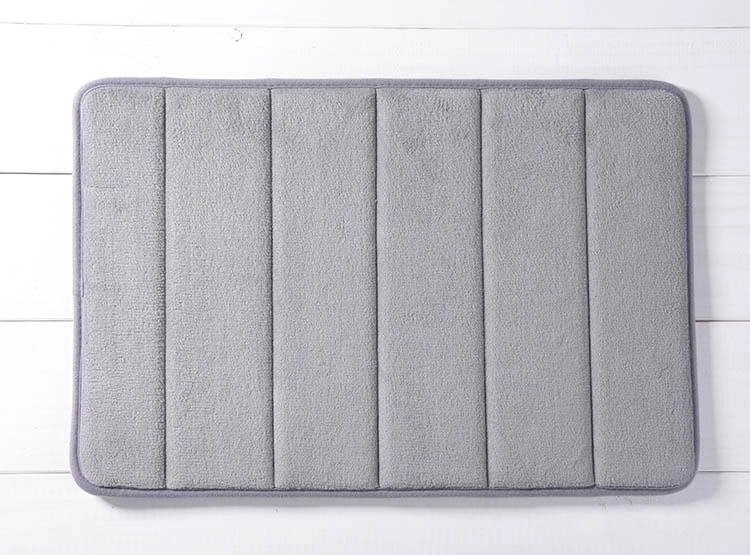 PISO DE BAÑO RIPLEY HOME MEMORY FOAM GRIS - 1