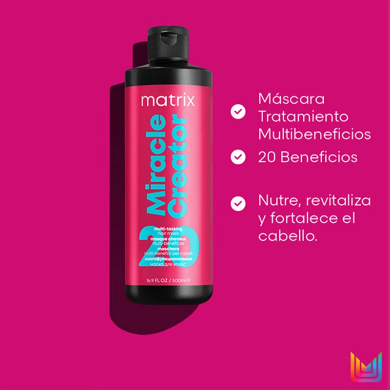 MASCARILLA MATRIX XL MULTIBENEFICIOS MIRACLE CREATOR 500 ML - 3