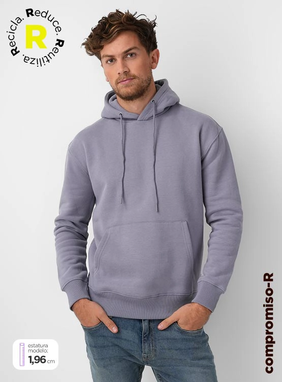 POLERÓN HOMBRE MARQUIS CANGURO CON GORRO