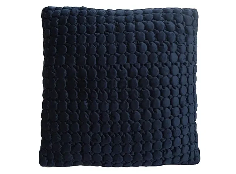 COJÍN RIPLEY HOME VELVET PANAL 45X45 CM NAVY  - 1
