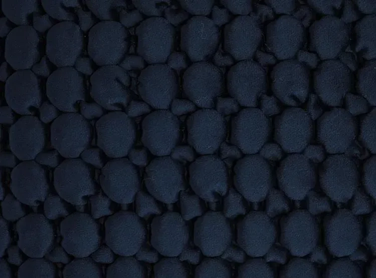 COJÍN RIPLEY HOME VELVET PANAL 45X45 CM NAVY  - 2