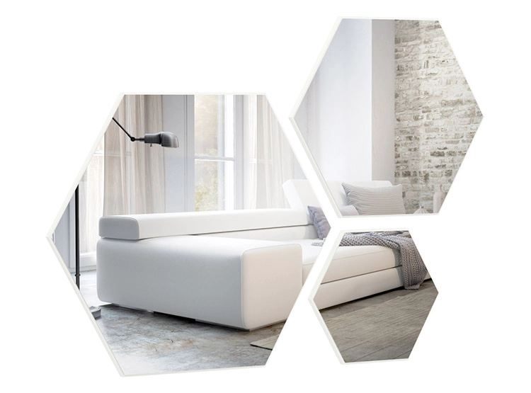 SET ESPEJOS DECOCASA HEXAGONOS X3 - 1