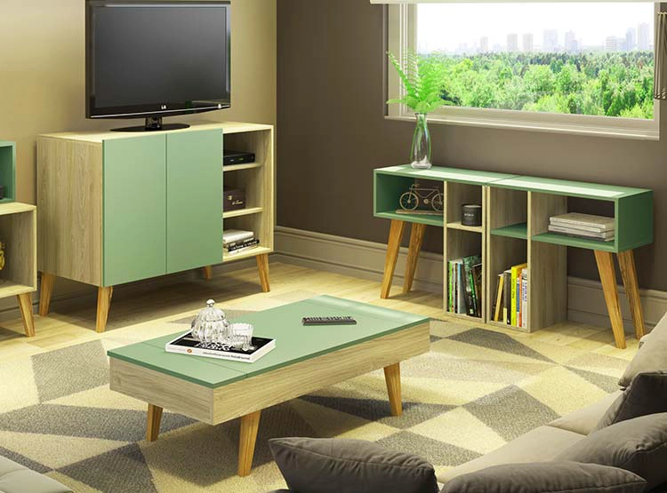 ARRIMO BE DESIGN LEAVES NEGRO VERDE 60 X 29.5 CM - 4