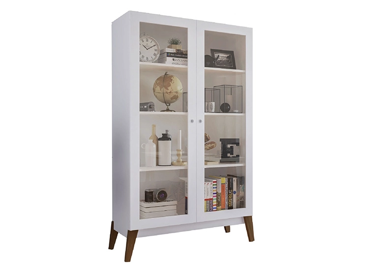 VITRINA BE DESIGN AMBER BLANCA 2P - 2
