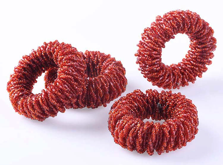 SET 4 PORTA SERVILLETAS RIPLEY HOME MOSTACILLA ROJO