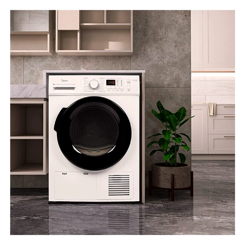 SECADORA DE ROPA POR CONDENSACION MIDEA MSC-90B08E 9KG BLANCO - 8
