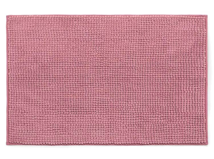 PISO BAÑO RIPLEY HOME SHAGGY ROSA 45 X 70 CM - 1