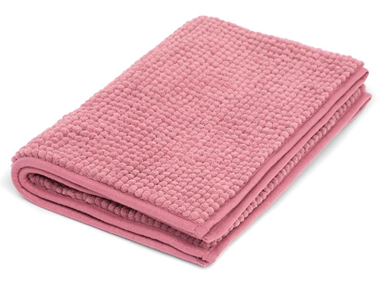 PISO BAÑO RIPLEY HOME SHAGGY ROSA 45 X 70 CM - 2