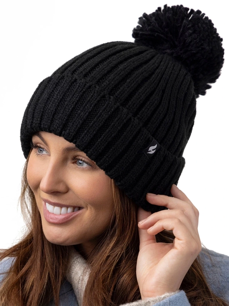 GORRO MUJER HEAT HOLDERS POM POM ARDEN - 2