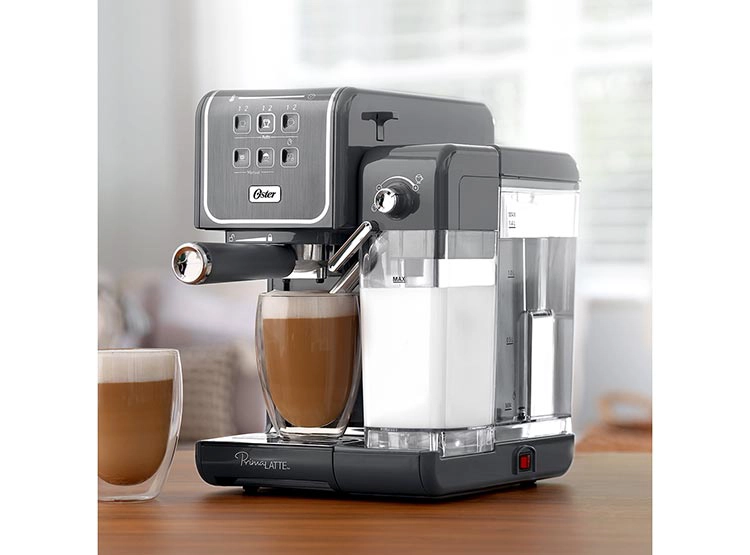 CAFETERA OSTER ITALIANA PRIMALATTE TOUCH GRIS BVSTEM6801M - 3