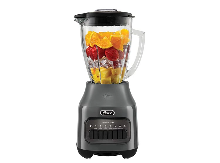 LICUADORA OSTER BLSTPEG-GPB 800W 1.5 L VASO VIDRIO 6 VELOCIDADES MÁS PULSO