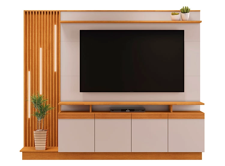 CENTRO DE ENTRETENIMIENTO DI PORETTI DESIGN ABSOLUTO HOME CAFE 65" - 1