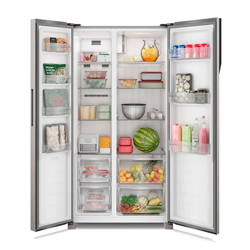 REFRIGERADOR SIDE BY SIDE FENSA SFX440 436L NO FROST ACERO - 4