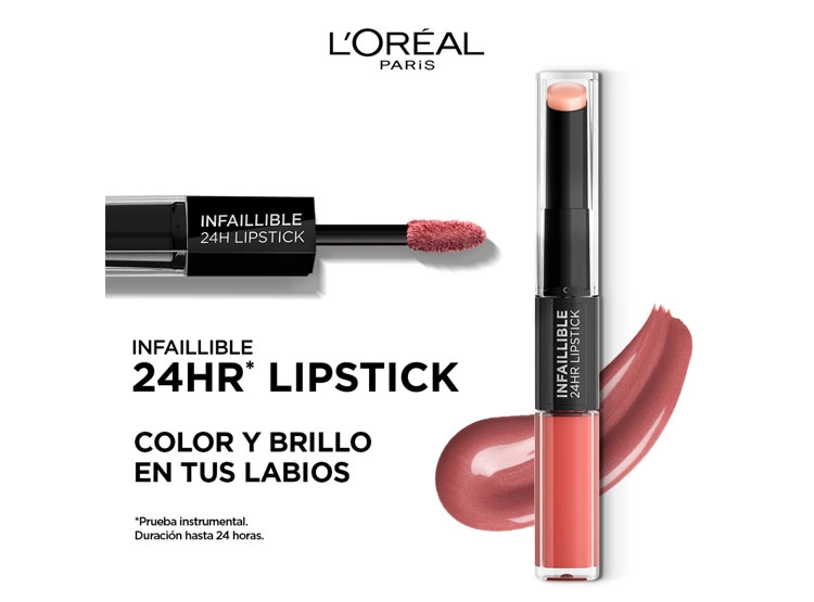 LABIAL LOREAL INFALLIBLE 24H 2 STEP - 3