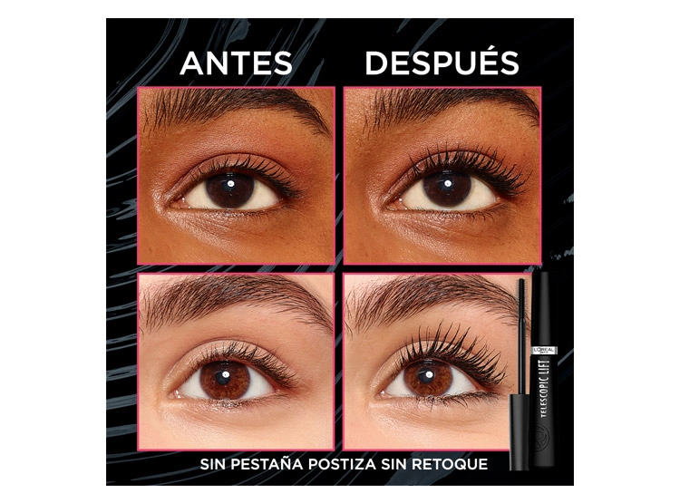 MÁSCARA DE PESTAÑAS LOREAL TELESCOPIC LIFT WASHABLE 10 ML - 5
