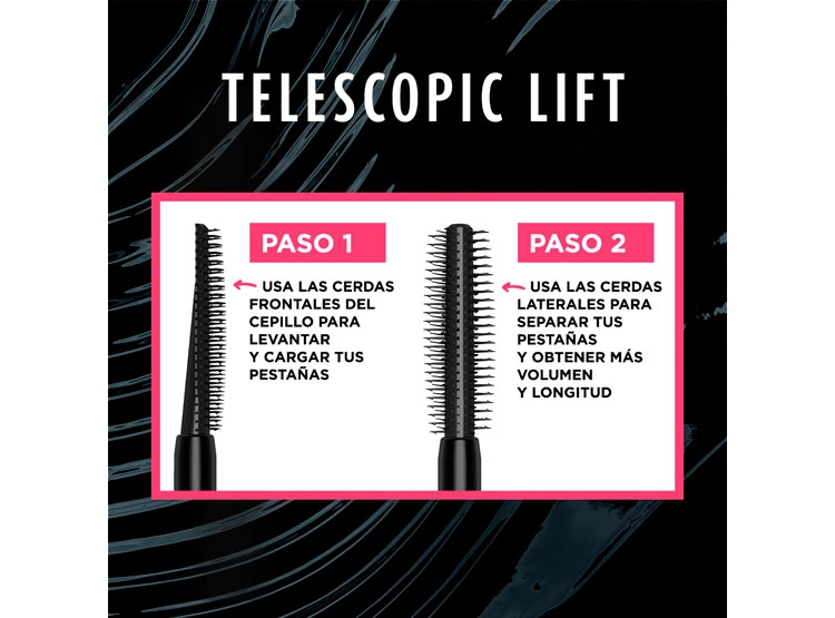 MÁSCARA DE PESTAÑAS LOREAL TELESCOPIC LIFT WASHABLE 10 ML - 8