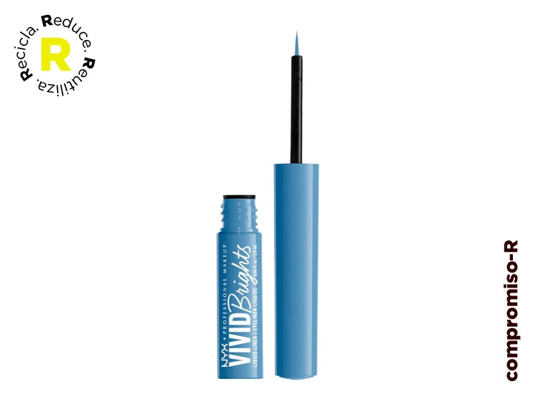 DELINEADOR DE OJOS NYX LÍQUIDO VIVID BRIGHT 2 ML - 1