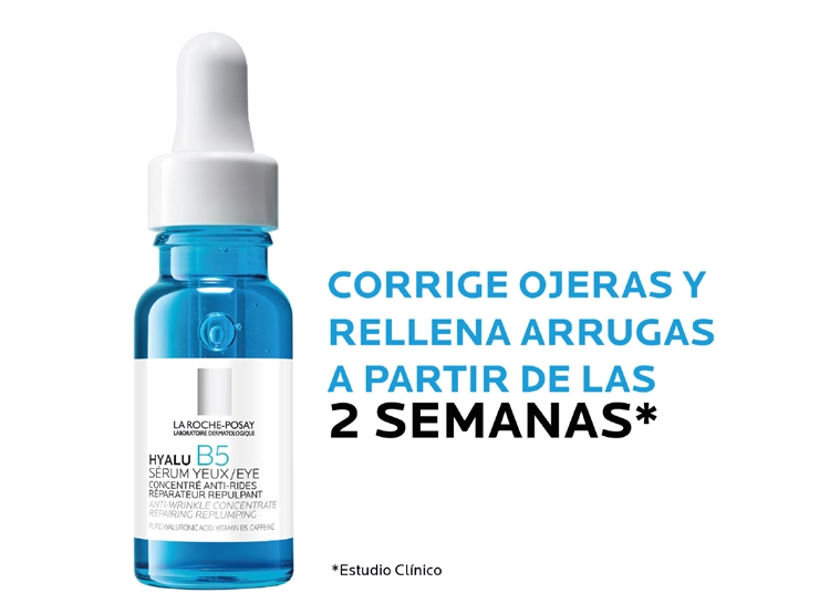 SÉRUM ANTIARRUGAS CONTORNO DE OJOS LA ROCHE POSAY HYALU B5 15 ML - 3