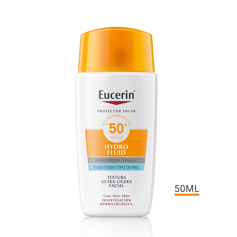 PROTECTOR SOLAR FACIAL EUCERIN HYDRO FLUID SPF 50+ 50 ML - 1