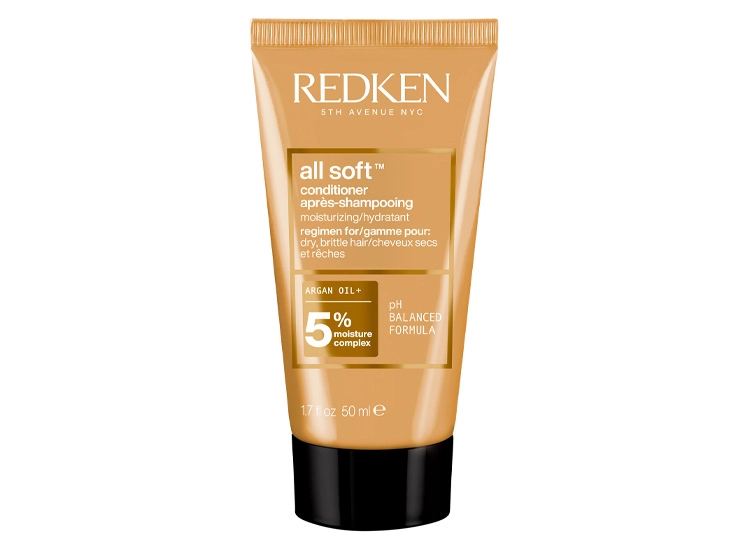 SET REDKEN ONE UNITED 150 ML + HIDRATANTE CABELLO SECO ALL SOFT SHAMPOO 75 ML + ACONDICIONADOR 50 ML - 5