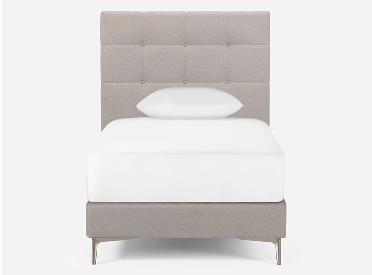 RESPALDO ROSEN ISSEY NIEBLA 1.5 PLAZAS MADERA GRIS - 4