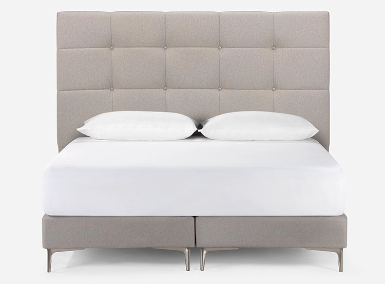 RESPALDO ROSEN ISSEY NIEBLA 2 PLAZAS MADERA GRIS - 4