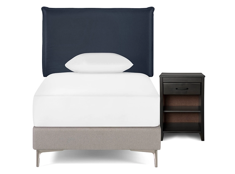 SET DE MUEBLES ROSEN MAURICE 1-2 PLAZAS MADERA AZUL MARINO - 1